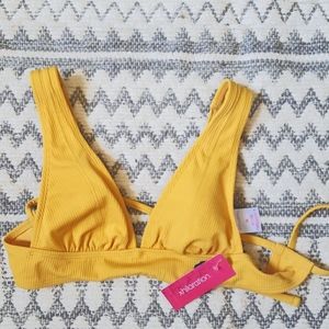 Yellow XS swim top